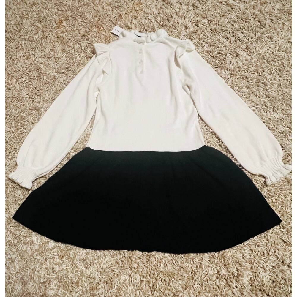 NWT❤️Janie and Jack Colorblocked Drop Waist Sweater Dress sz8 - Picture 7 of 11